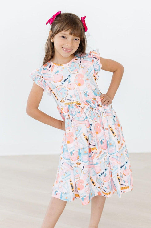 class-act-flutter-sleeve-twirl-dress Mila &  Rose - Sophia's Style--3T--2